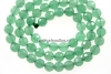 Green aventurine, faceted round, 6mm