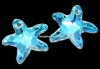 Swarovski, pandantiv stea de mare, blue aurore boreale, 16mm - x1