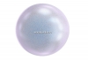 Perle Swarovski cu un orificiu, iridescent dreamy blue, 6mm - x4