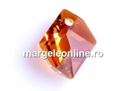 Swarovski, cosmic diamond pendant, copper, 14mm - x1