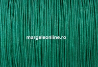 Snur matase pentru bratari, verde iarba, 0.8mm - x5m