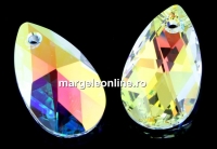 Swarovski, pandantiv picatura, aurore boreale, 16mm - x1