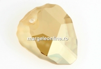 Swarovski, pandantiv rock, golden shadow, 23mm - x1