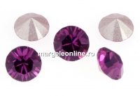 Swarovski, chaton SS24, amethyst, 5.3mm - x4