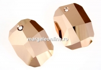 Swarovski, pandantiv graphic, rose gold 2X, 19mm - x1