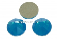 Swarovski, cabochon SS30, caribbean blue opal, 6mm - x4