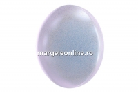 Swarovski, cabochon perla cristal, iridescent dreamy blue, 8mm - x2