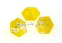 Swarovski, fancy Kaleidoscope hexagon, sunshine delite, 14mm - x1