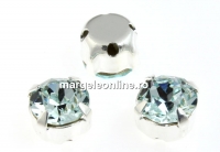 Swarovski, chaton montees light azore, 6mm - x10