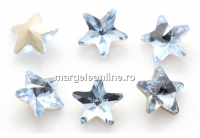 Ideal crystals, fancy star, light sapphire, 10mm - x1