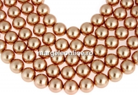 Perle Ideal premium, rose gold, 4mm - x100