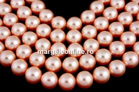 Perle Ideal premium, rose peach, 8mm - x50