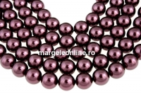 Perle Ideal premium, burgundy, 6mm - x50