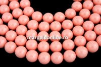 Perle Ideal premium, pink coral, 6mm - x50