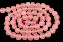 Jade, round, pink, 6mm