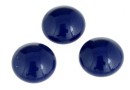 Swarovski, cabochon perla cristal, dark lapis, 8mm - x2