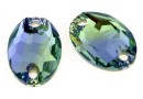 Swarovski, link, provence lavander-chrysolite, 10x7mm - x1