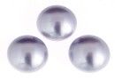 Swarovski, cabochon perla cristal, lavender, 8mm - x2