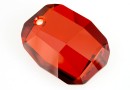 Swarovski, pandantiv graphic, red magma, 19mm - x1