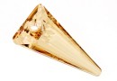 Swarovski, pandantiv spike, golden shadow, 39mm - x1