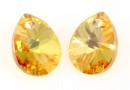 Swarovski, pandantiv picatura, metallic sunshine, 8mm - x4