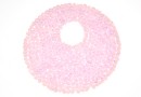 Swarovski, fine rocks pendant, rose water opal, 40mm - x1
