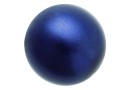 Preciosa pearl, dark blue, 5mm - x100