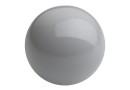 Preciosa pearl, ceramic grey, 6mm - x100