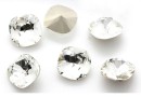 Ideal crystals, fancy square, crystal, 12mm - x2