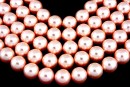 Perle Ideal premium, peach, 8mm - x50