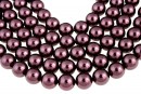 Perle Ideal premium, burgundy, 6mm - x50